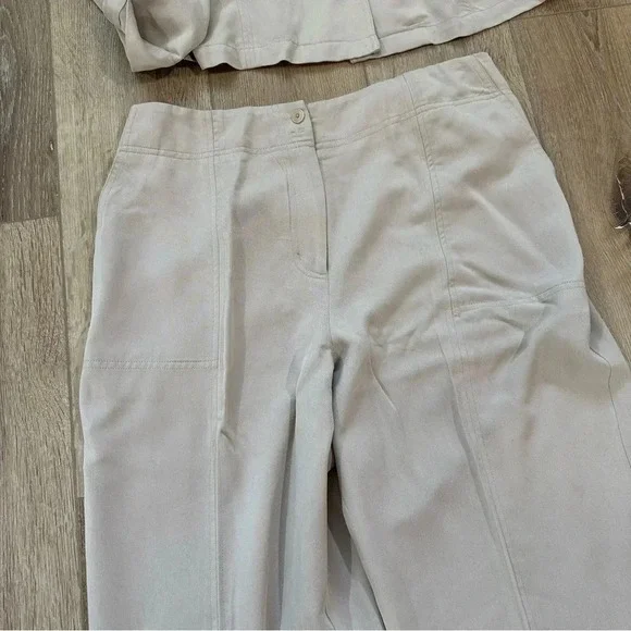 Pendleton Women’s Tan Button Down Jacket & Pant Set Size XL (Top)/16 (Pants) GUC - Picture 10 of 15